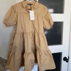 Zara Paper Bag Dress